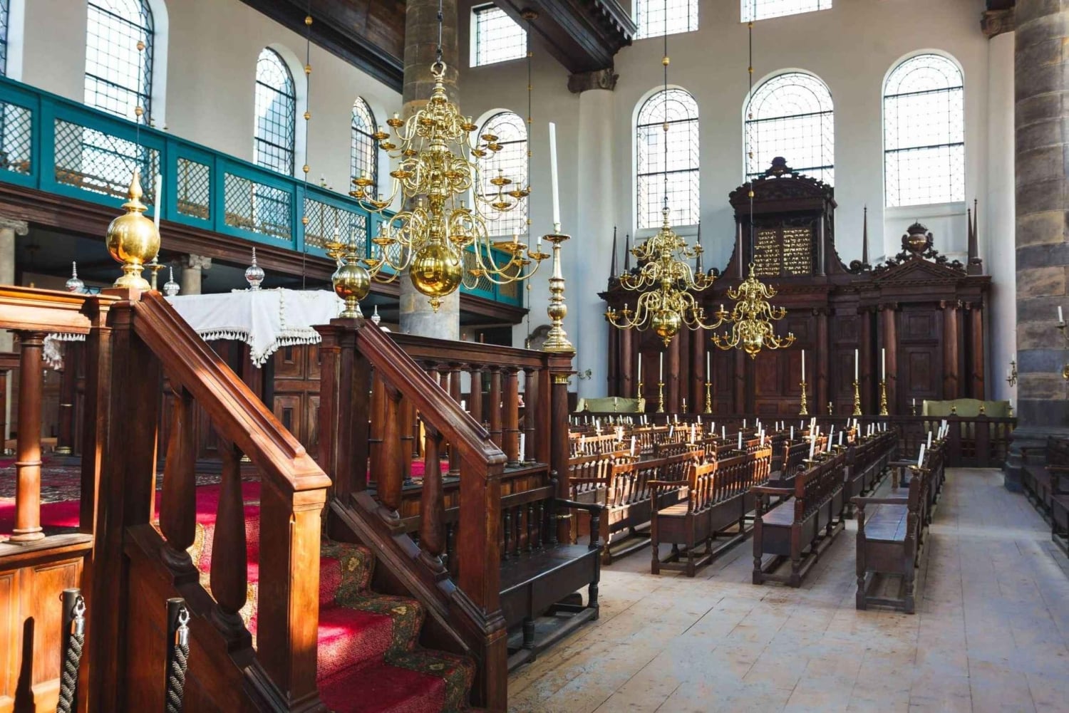Visite guidée de la synagogue portugaise et de la ville juive d'Amsterdam