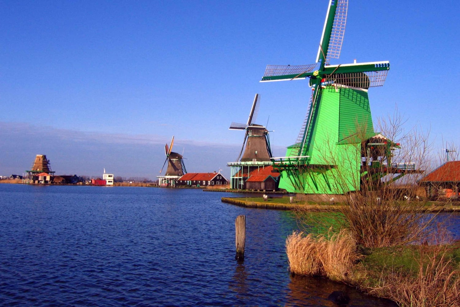 Tour per piccoli gruppi a Zaanse Schans e Volendam con servizio di prelievo in hotel