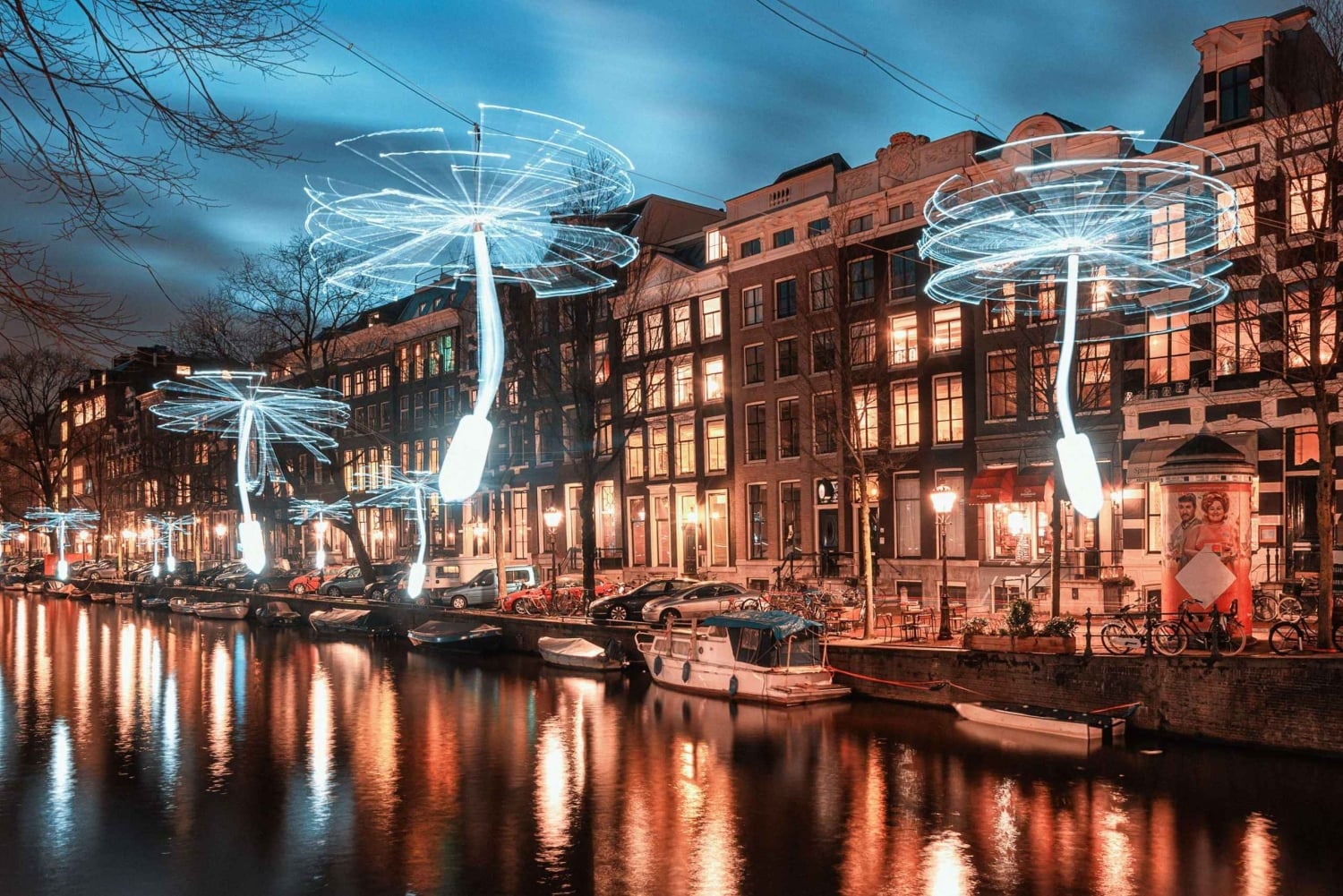 Spesiell lysfestival: Rijksmuseum og båttur