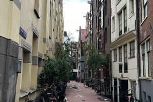 The narrow streets secret of Amsterdam