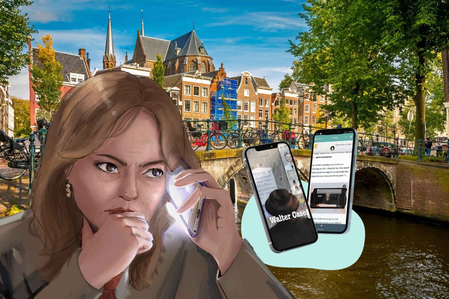 'The Walter Case' Amsterdam : outdoor escape game