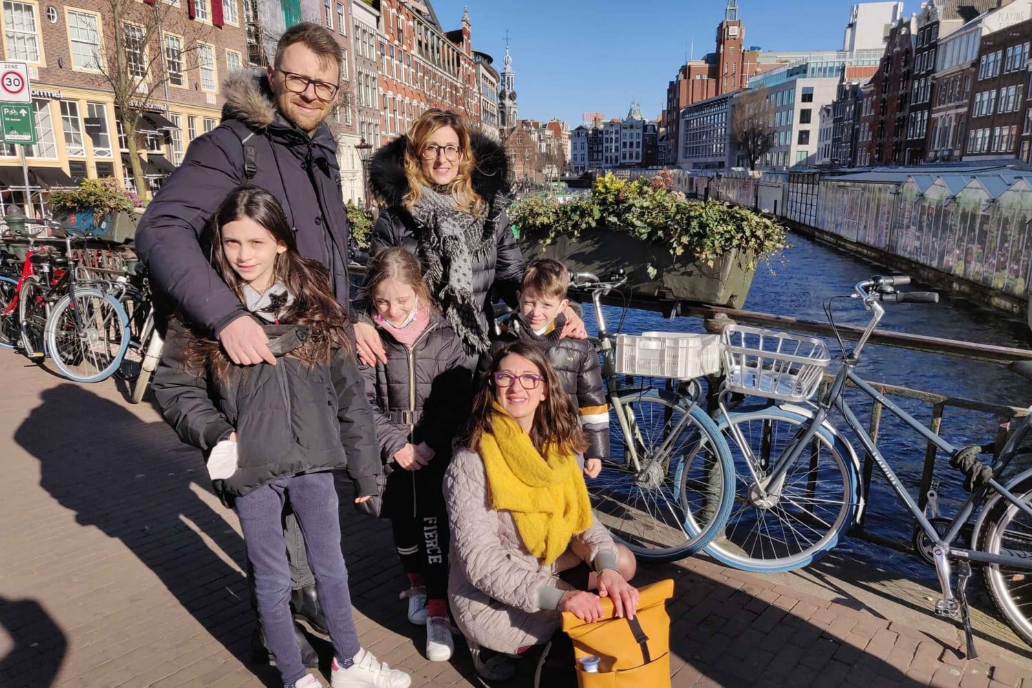 Tour durch das historische Zentrum von Amsterdam auf Italienisch