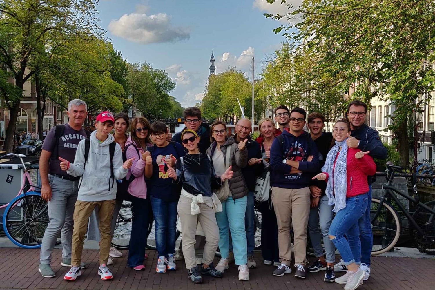 Tour durch das historische Zentrum von Amsterdam auf Italienisch