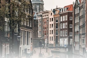 Visite du centre historique d'Amsterdam en italien