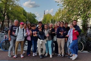 Visite du centre historique d'Amsterdam en italien