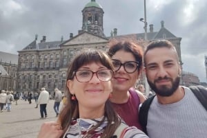Visite du centre historique d'Amsterdam en italien