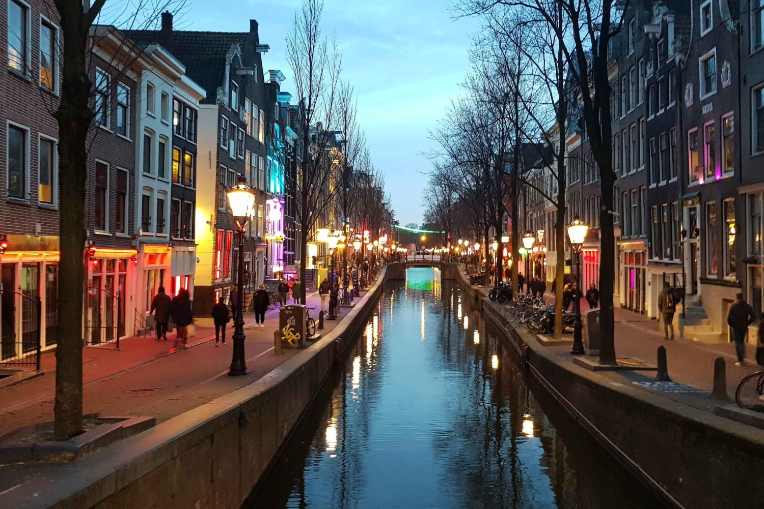 Visite du quartier rouge d'Amsterdam