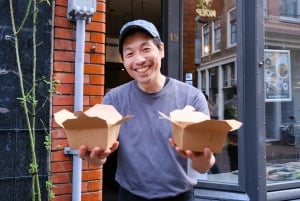 Matupplevelse i Amsterdams gamla västra stadsdel med lokal guide