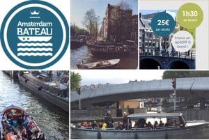 Visit Amsterdam by Boat with a French Guide (french)