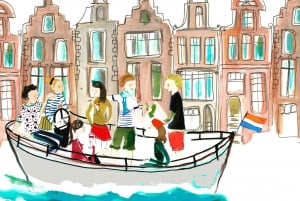 Visit Amsterdam by Boat with a French Guide (french)