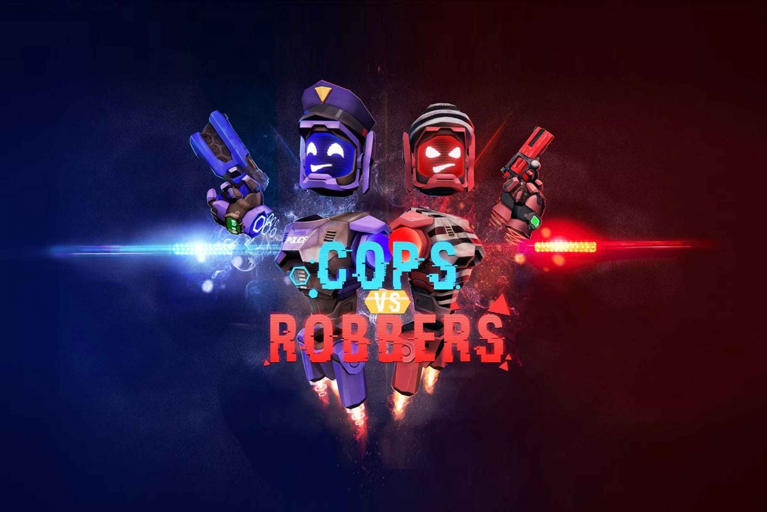 VR game Cops and Robbers in Amsterdam