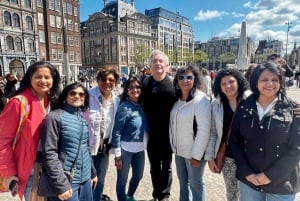 Amsterdam: Small Group Walking Tour with Fun Guide