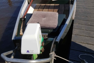 Leje af whisperboat i smukt område tæt på Amsterdam