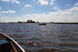 Leje af whisperboat i smukt område tæt på Amsterdam