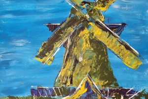 Zaandam: paint a Dutch windmill in a cosy atelier