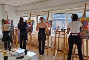 Zaandam: paint a Dutch windmill in a cosy atelier