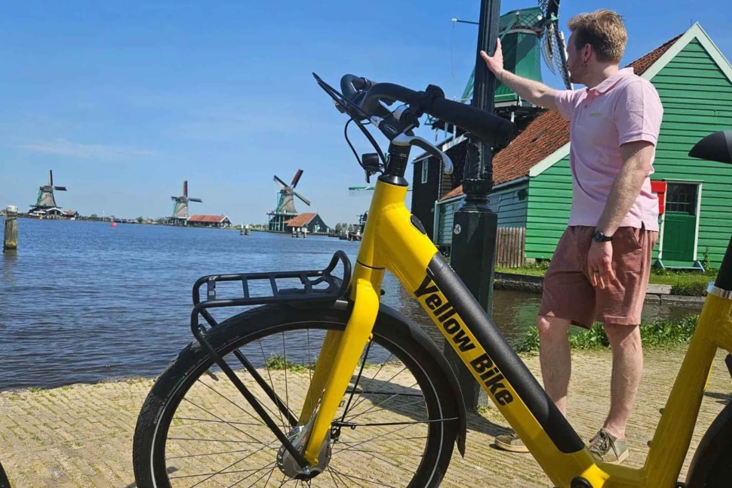 Zaanse Schans: Dagsudflugt på elcykel: Vindmøller, ost og natur