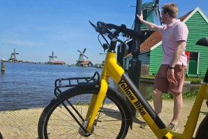 Zaanse Schans: Dagsudflugt på elcykel: Vindmøller, ost og natur