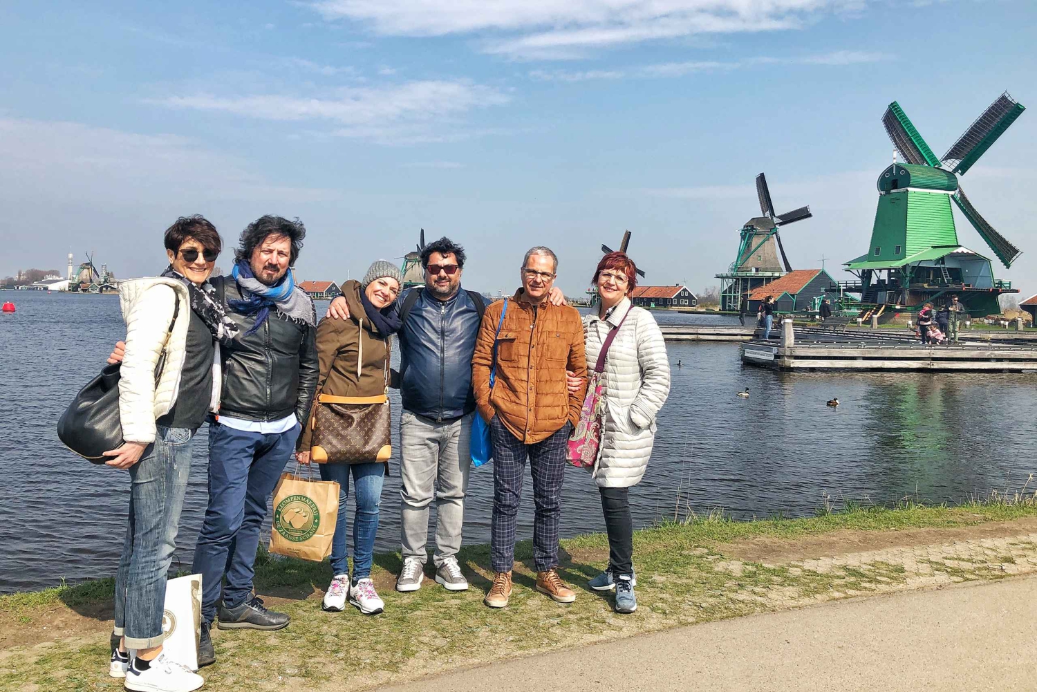 Zaanse Schans vindmøller 4-timers tur på italiensk