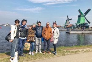 Zaanse Schans vindmøller 4-timers tur på italiensk
