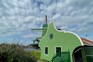 Zaanse Schans: Vindmøller, træsko og ost på elektrisk scooter