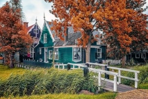 Molinos de viento de Zaanse Schans Fábrica de queso de Volendam Monnickendam