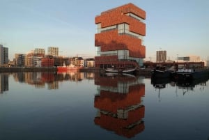 Antwerpia: Wycieczka piesza z Steen do Dworca Centralnego