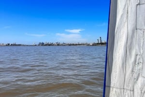 1 hora e 30 minutos de passeio de barco, as melhores vistas da cidade de Buenos Aires