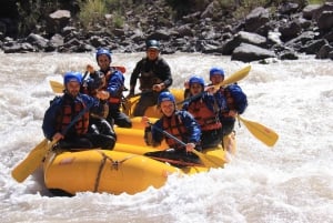 Ein Tag mit Rafting und echtem 'Asado Argentino'