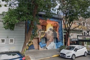 Argentiinan jalkapallolegendojen graffitikierros: Messi & Maradona