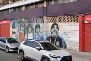 Argentiinan jalkapallolegendojen graffitikierros: Messi & Maradona