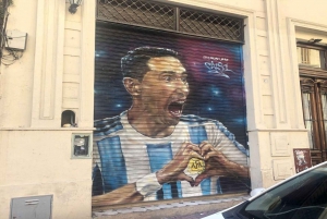 Argentiinan jalkapallolegendojen graffitikierros: Messi & Maradona