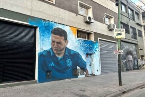Argentiinan jalkapallolegendojen graffitikierros: Messi & Maradona