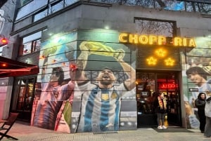 Argentiinan jalkapallolegendojen graffitikierros: Messi & Maradona