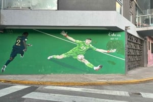 Argentiinan jalkapallolegendojen graffitikierros: Messi & Maradona