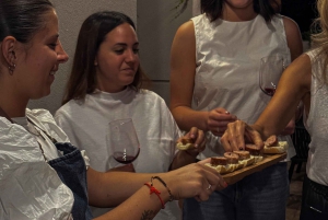 Asado Argentino num terraço privado. Hora do pôr do sol.