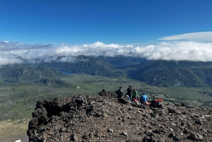 Ascenso al volcán Lanín, 3.776msnm, desde Pucón
