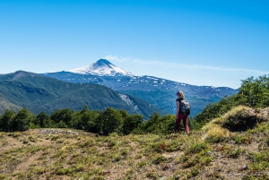 Ascenso al volcán Quetrupillán 2370msnm, desde Pucón