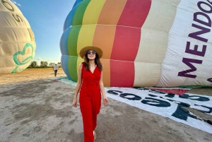 Passeio de balão em Mendoza - Argentina