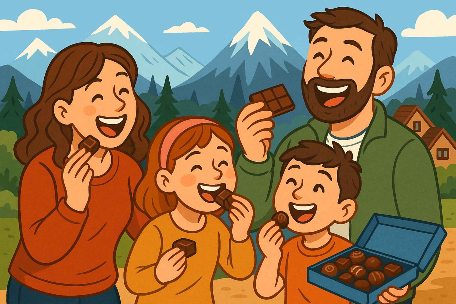 Schokoladentour Bariloche: Patagonische Aromen zu Fuß