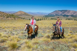 Bariloche: Reiten auf 'La Fragua'.