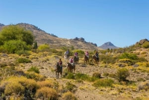 Bariloche: Ridning på hesteryggen 'La Fragua'.