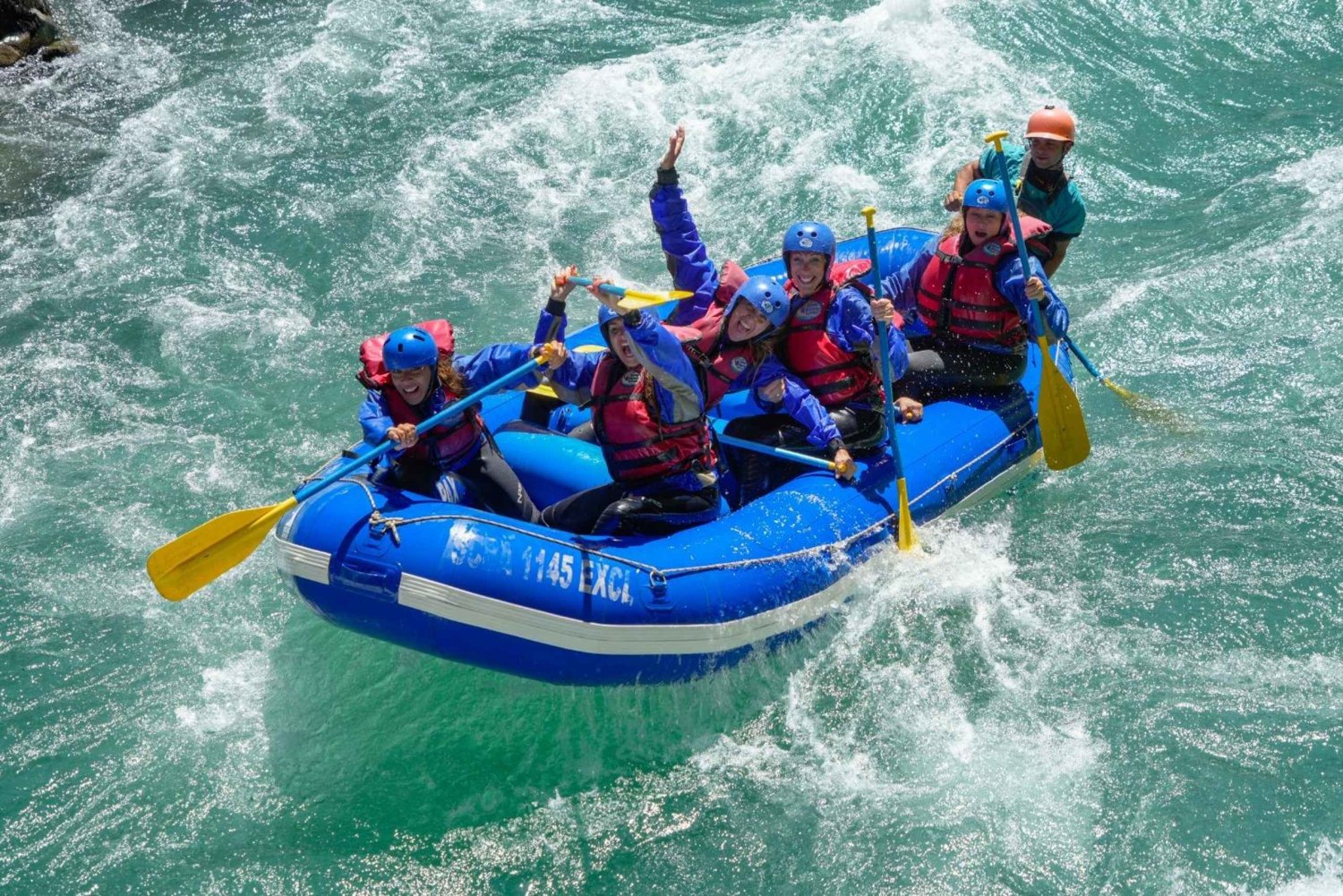 Bariloche: Rafting-Abenteuer auf dem Río Manso bis zur Grenze