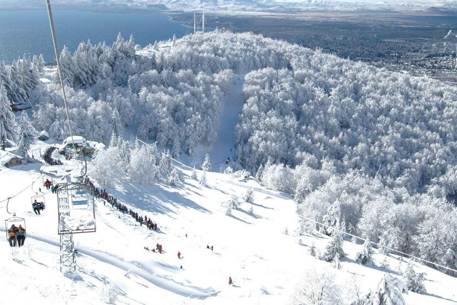 Bariloche: tour di Piedras Blancas, funivia e giro in slitta