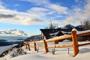 Bariloche: Refugio Extremo Encantado, sneeuwschoenwandeling en fondue