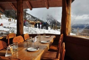 Bariloche: Refugio Extremo Encantado, sneeuwschoenwandeling en fondue
