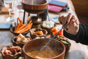 Bariloche: Refugio Extremo Encantado, sneeuwschoenwandeling en fondue