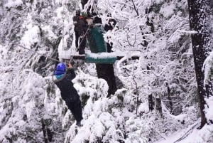 Bariloche: Zip Line Canopy Adventure med 4x4 Ride