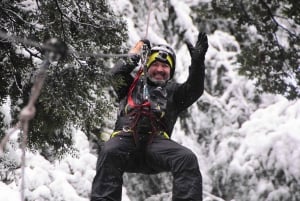 Bariloche: Aventura em tirolesa com passeio de 4x4