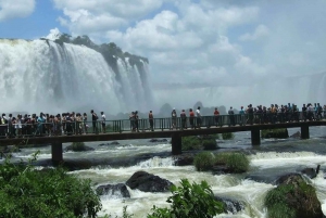 Brazilian and Argentina Falls with Great Adventure on boats
